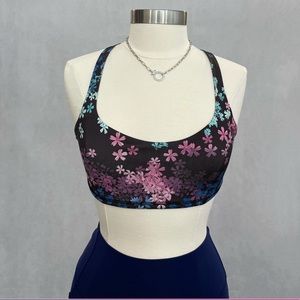 Lululemon floral bra